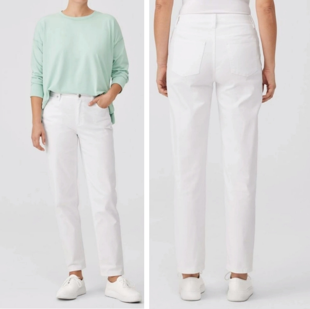 Eileen Fisher Organic Cotton Stretch Pant